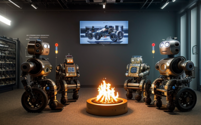 Co-existing with Robots: Exploring Robotics through Time