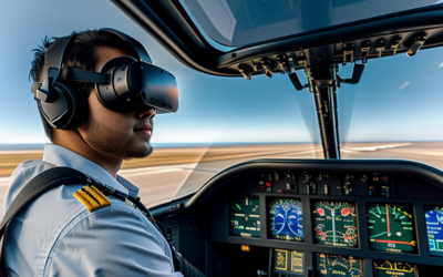 “Virtual Reality: Revolutionizing Pilot Training & Aviation Safety