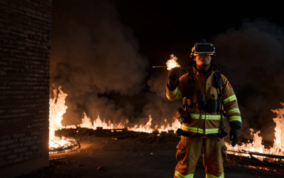 316th Wing Employs Innovative VR Tool, Elevating Firefighter Training