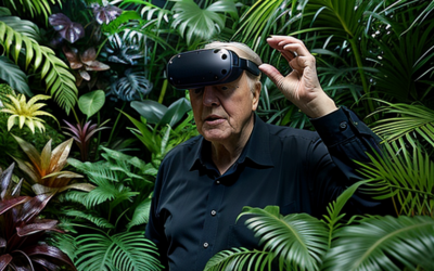 Sir David Attenborough Guides You Through a Thrilling XR Expedition in ‘The Green Planet AR Experience’