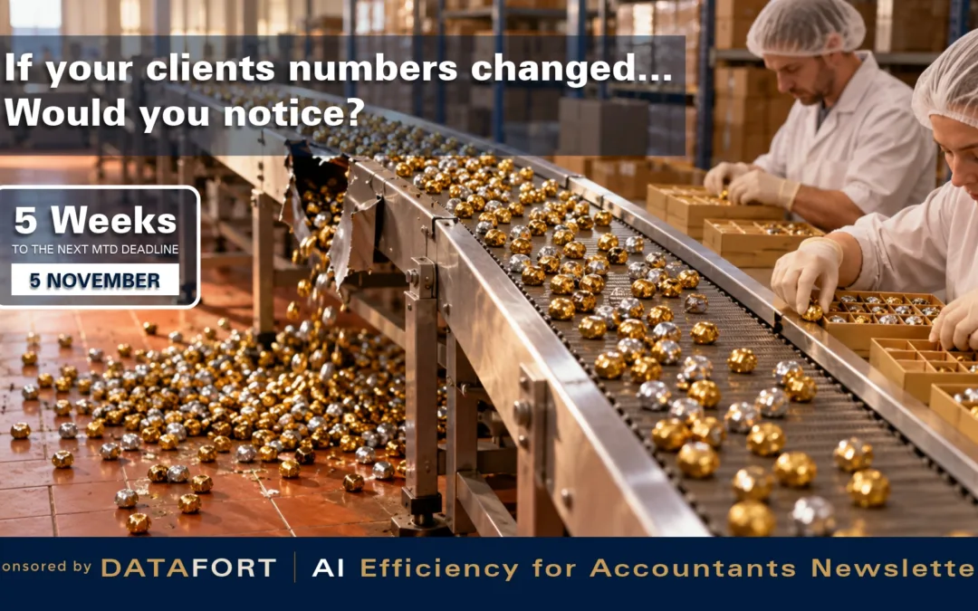 Accountancy Newsletter – Your client’s numbers just Changed… Would you notice?